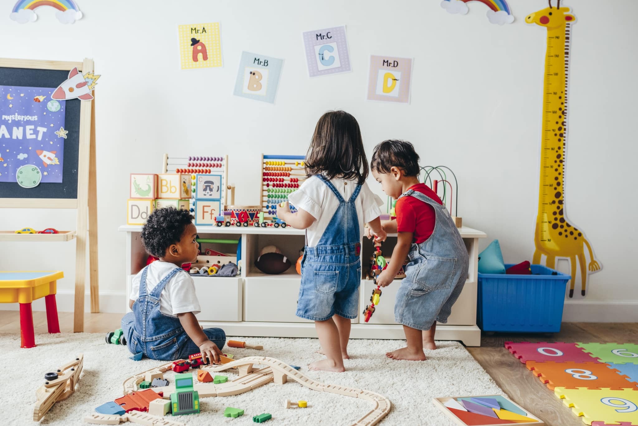 Child care playroom